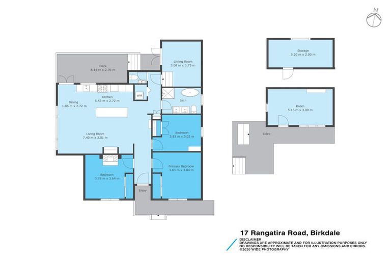 Photo of property in 17 Rangatira Road, Birkdale, Auckland, 0626