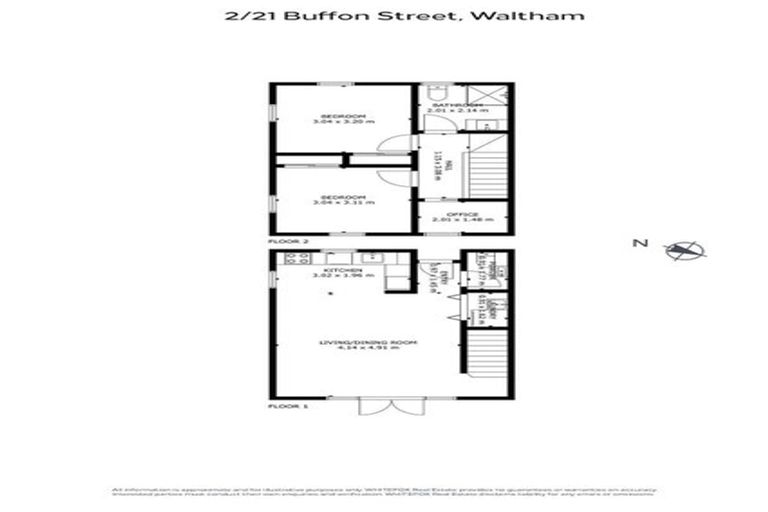 Photo of property in 2/21 Buffon Street, Waltham, Christchurch, 8023