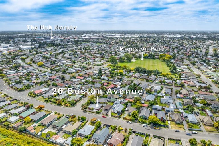 Photo of property in 26 Boston Avenue, Hornby, Christchurch, 8042