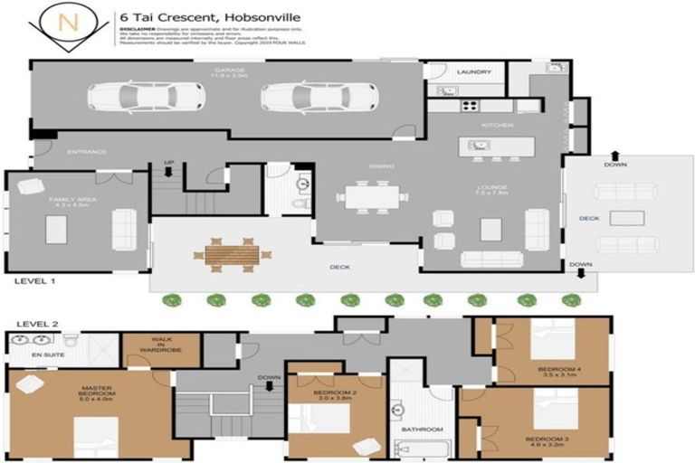 Photo of property in 6 Tai Crescent, Hobsonville, Auckland, 0616