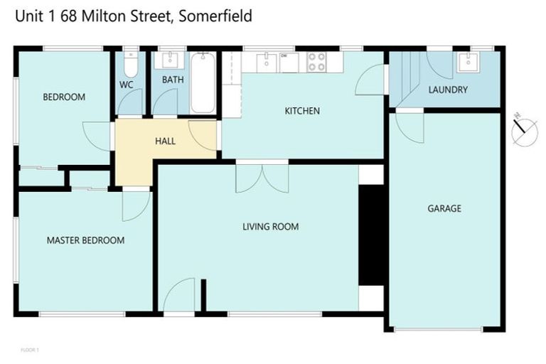 Photo of property in 1/68 Milton Street, Somerfield, Christchurch, 8024