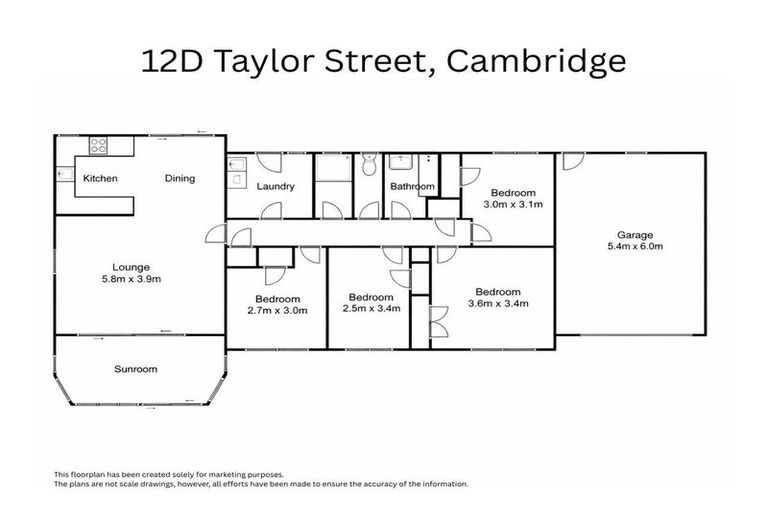 Photo of property in 12d Taylor Street, Cambridge, 3434