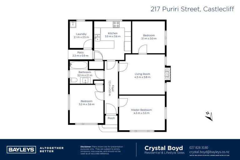 Photo of property in 217 Puriri Street, Castlecliff, Whanganui, 4501