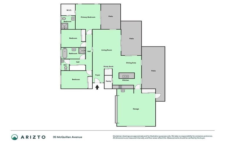 Photo of property in 35 Mcquillan Avenue, Woodend, 7610