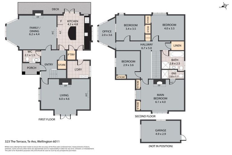 Photo of property in 323 The Terrace, Te Aro, Wellington, 6011