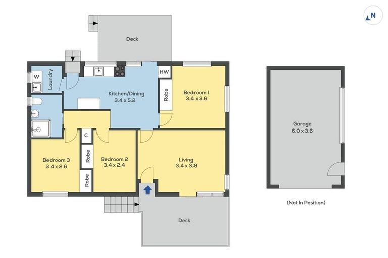 Photo of property in 6 Coburg Street, Henderson, Auckland, 0612