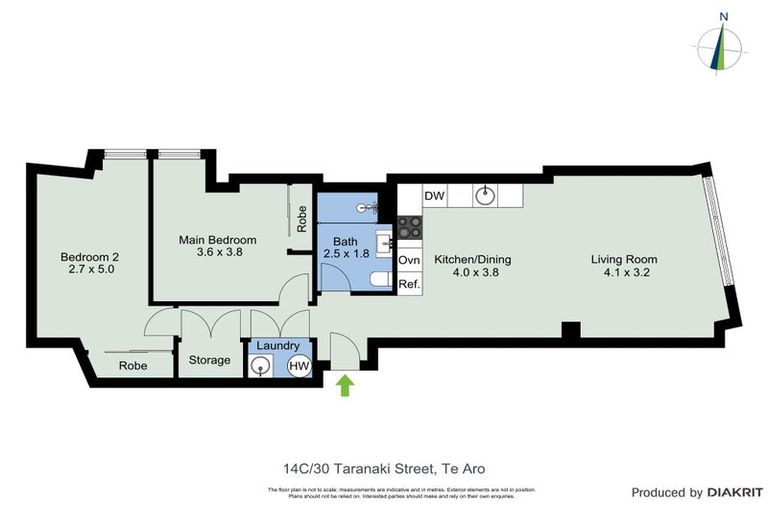 Photo of property in Elevate, 14/30c Taranaki Street, Te Aro, Wellington, 6011