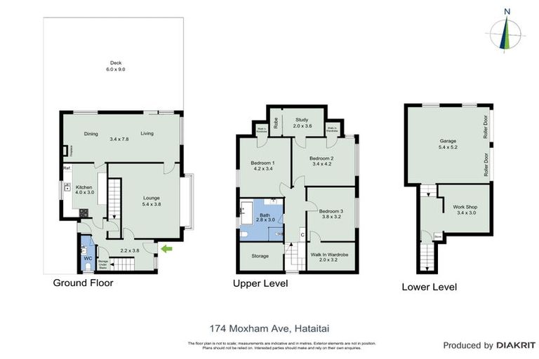 Photo of property in 174 Moxham Avenue, Hataitai, Wellington, 6021