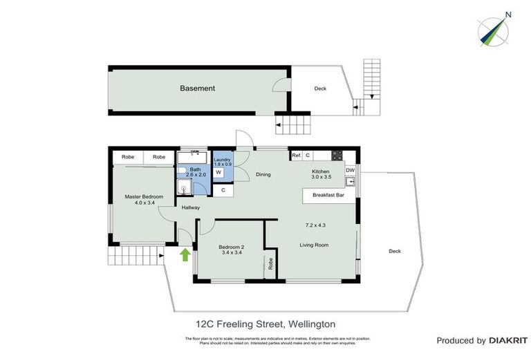 Photo of property in 12c Freeling Street, Island Bay, Wellington, 6023