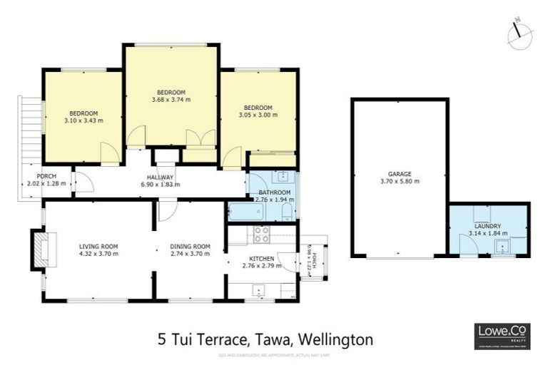 Photo of property in 5 Tui Terrace, Tawa, Wellington, 5028
