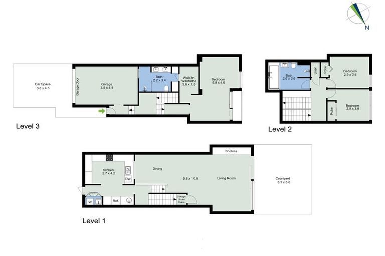 Photo of property in 2c Leslie Street, Wadestown, Wellington, 6012