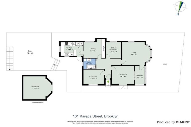 Photo of property in 161 Karepa Street, Brooklyn, Wellington, 6021