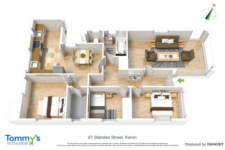 Photo of property in 67 Standen Street, Karori, Wellington, 6012