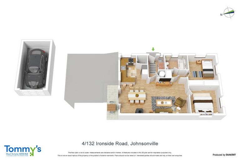 Photo of property in 132f4 Ironside Road, Johnsonville, Wellington, 6037