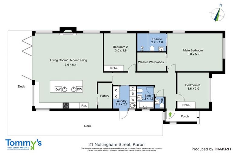 Photo of property in 21 Nottingham Street, Karori, Wellington, 6012