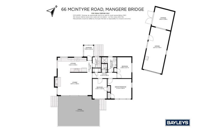 Photo of property in 66 Mcintyre Road, Mangere Bridge, Auckland, 2022