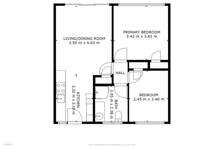 Photo of property in 1/106 Charles Street, Waltham, Christchurch, 8011