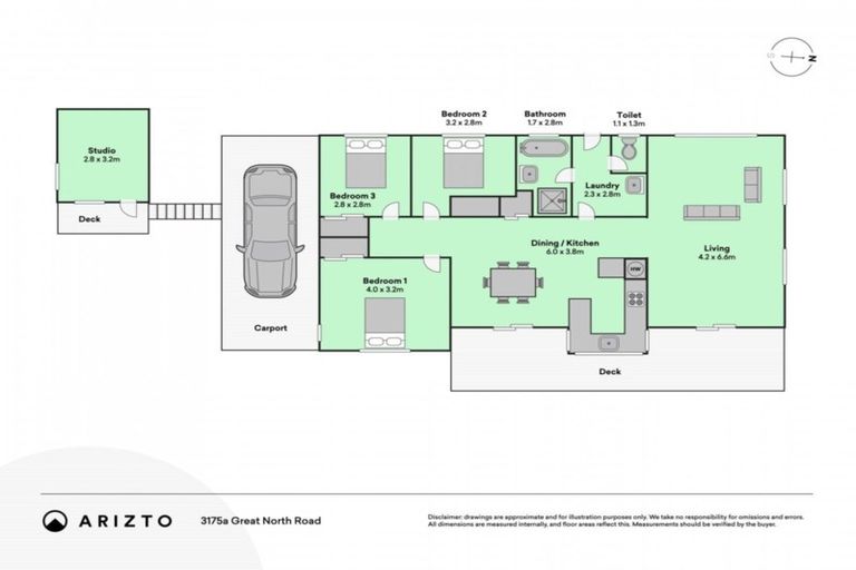 Photo of property in 3175 Great North Road, New Lynn, Auckland, 0600