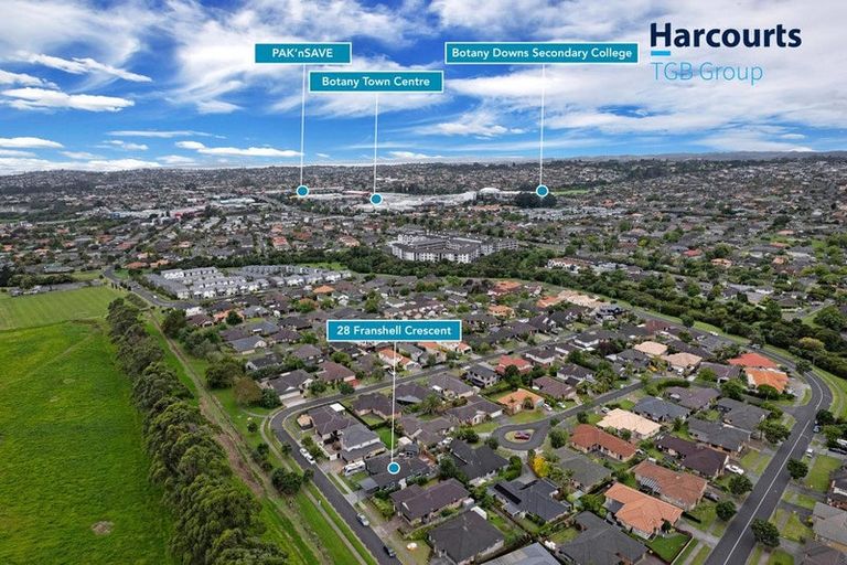 Photo of property in 28 Franshell Crescent, East Tamaki, Auckland, 2013