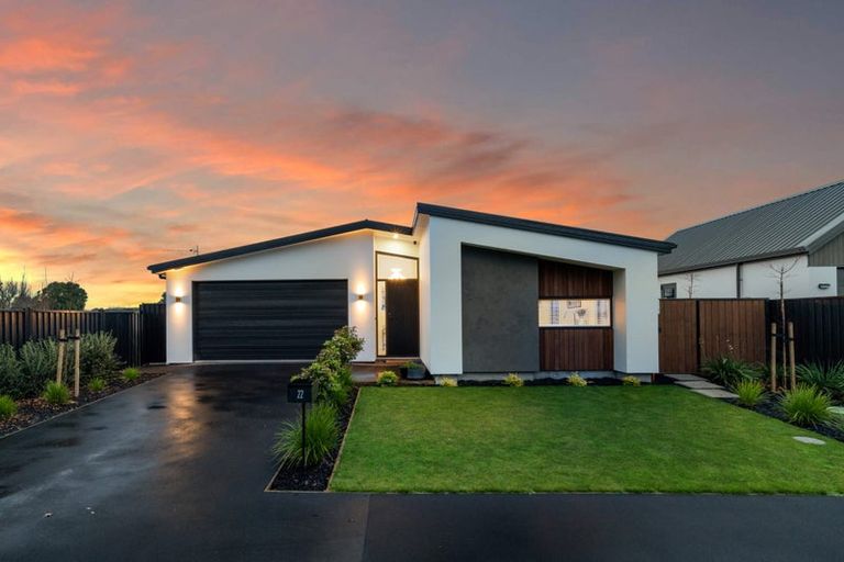 Photo of property in 22 Elsie Lange Way, Casebrook, Christchurch, 8051