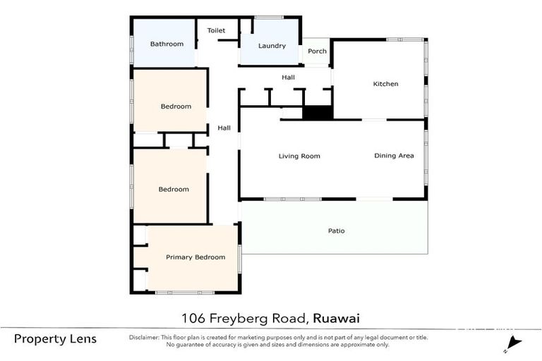 Photo of property in 106 Freyberg Road, Ruawai, 0530