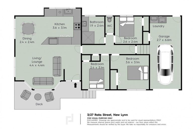 Photo of property in 3/27 Rata Street, New Lynn, Auckland, 0600