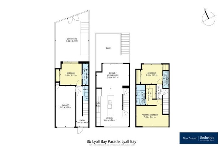 Photo of property in 8b Lyall Parade, Lyall Bay, Wellington, 6022