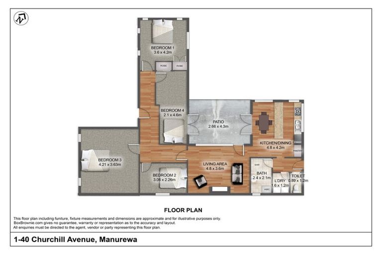 Photo of property in 1/40 Churchill Avenue, Manurewa, Auckland, 2102