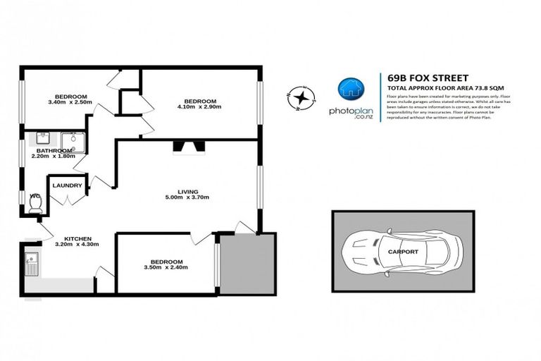 Photo of property in 69b Fox Street, Hamilton East, Hamilton, 3216