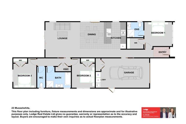 Photo of property in 23 Musselwhite Terrace, Chartwell, 3210