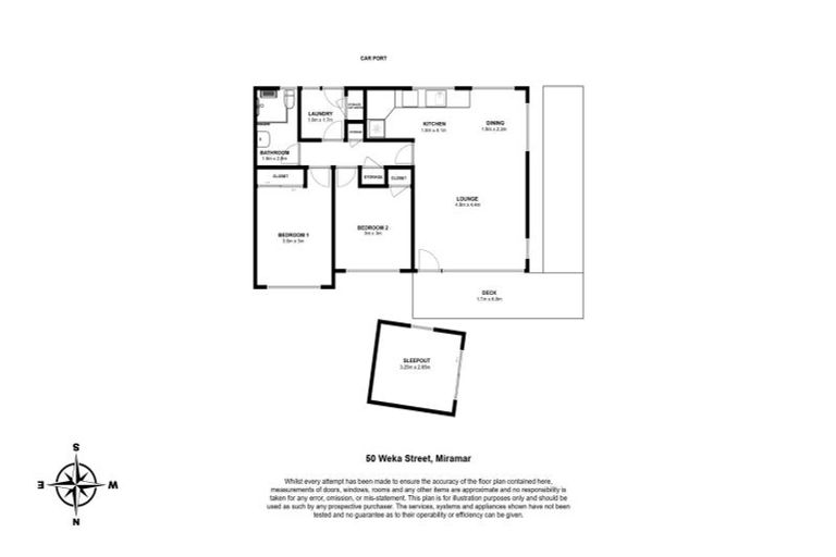 Photo of property in 50 Weka Street, Miramar, Wellington, 6022