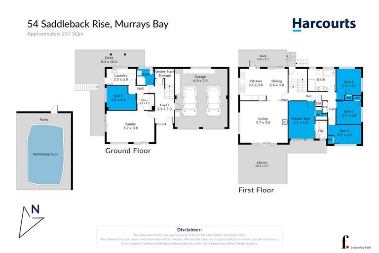 Photo of property in 54 Saddleback Rise, Murrays Bay, Auckland, 0630