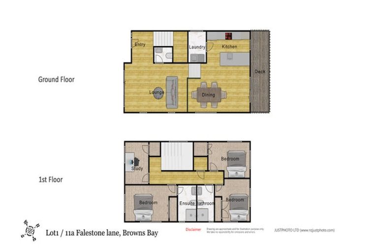 Photo of property in 11a/1 Falstone Lane, Browns Bay, Auckland, 0630