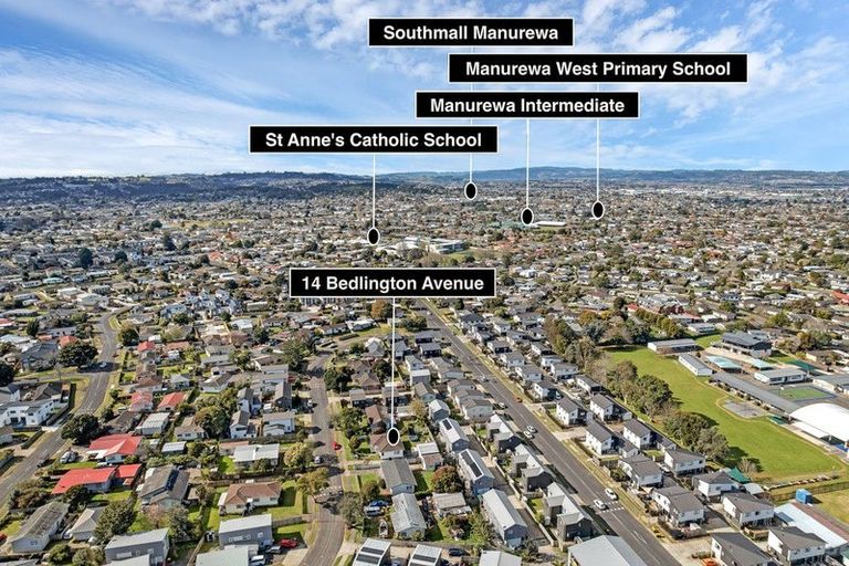 Photo of property in 14 Bedlington Avenue, Manurewa, Auckland, 2102