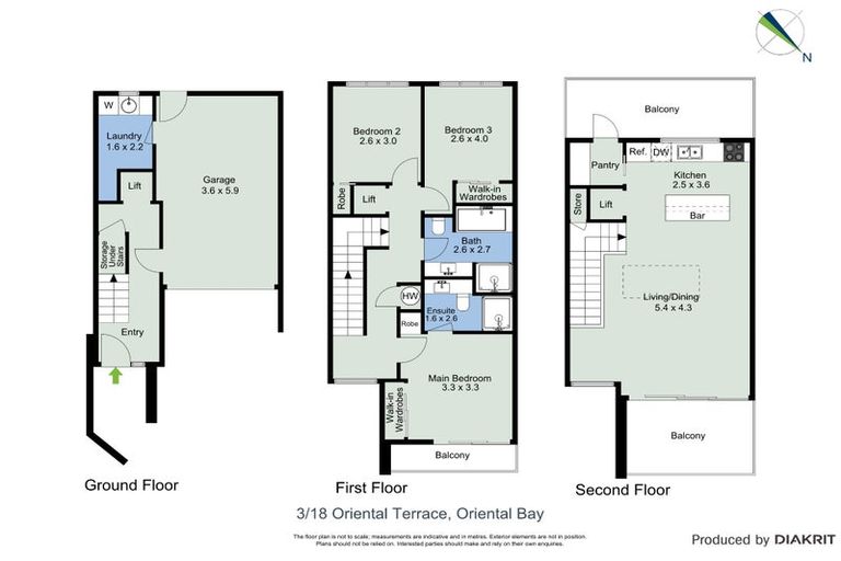 Photo of property in 18u1 Oriental Terrace, Oriental Bay, Wellington, 6011