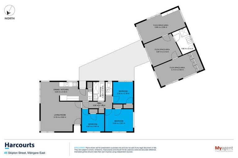 Photo of property in 45 Skipton Street, Mangere East, Auckland, 2024