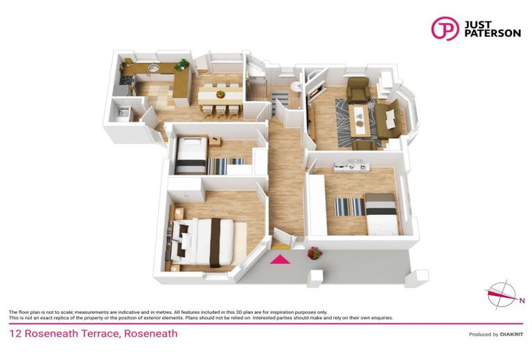 Photo of property in 12 Roseneath Terrace, Roseneath, Wellington, 6011