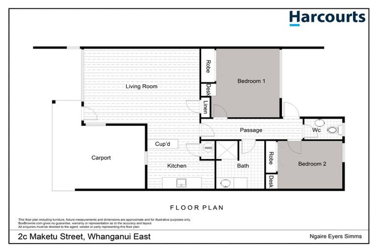 Photo of property in 2c Maketu Street, Whanganui East, Whanganui, 4500