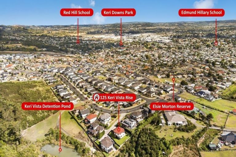 Photo of property in 125 Keri Vista Rise, Papakura, 2110