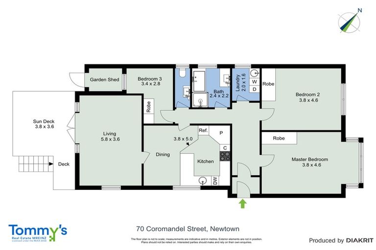 Photo of property in 70 Coromandel Street, Newtown, Wellington, 6021