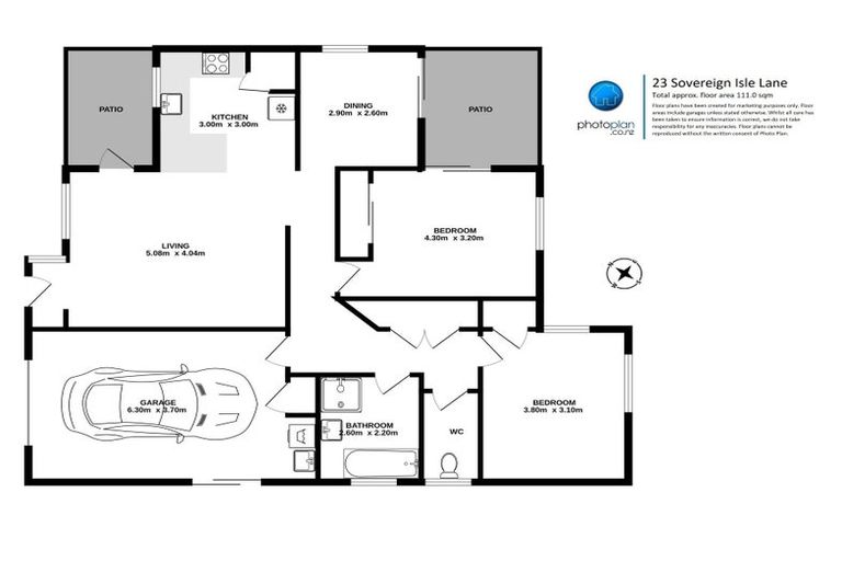Photo of property in 23 Sovereign Isle Lane, Rototuna, Hamilton, 3210