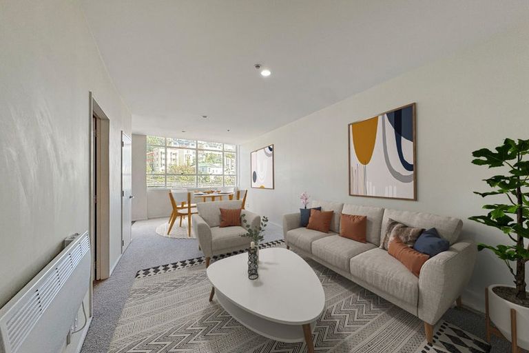 Photo of property in Hume House, 12/152u The Terrace, Wellington Central, Wellington, 6011