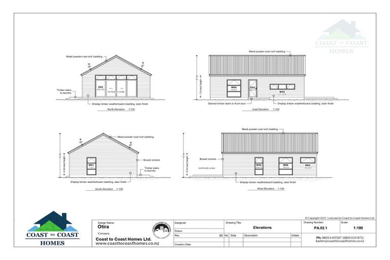 Photo of property in 208 Hampden Street, Hokitika, 7810