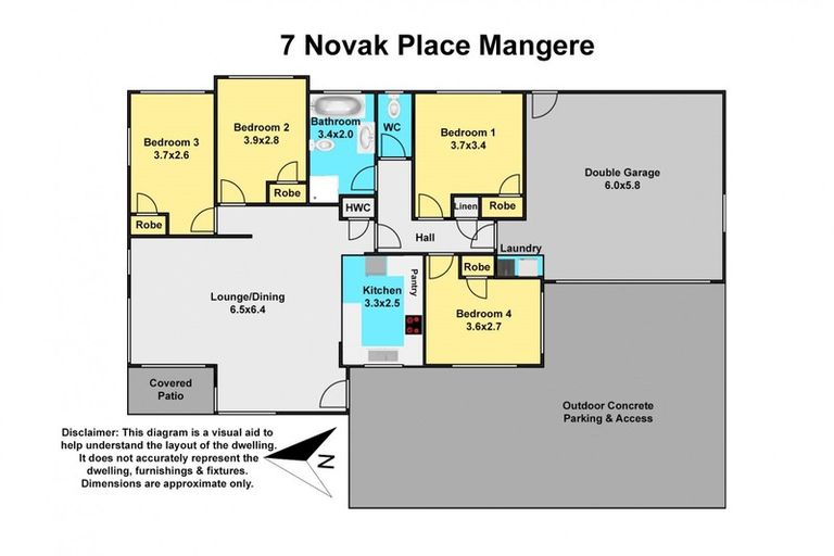 Photo of property in 7 Novak Place, Mangere, Auckland, 2022
