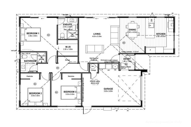 Photo of property in 5 Rowland Place, Rangiora, 7400