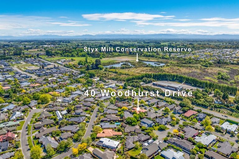 Photo of property in 40 Woodhurst Drive, Casebrook, Christchurch, 8051