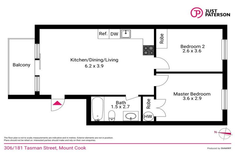 Photo of property in Detroit Apartments, 306/181u Tasman Street, Mount Cook, Wellington, 6021