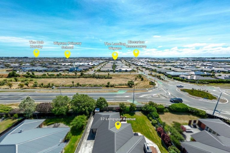 Photo of property in 37 Longspur Avenue, Wigram, Christchurch, 8025