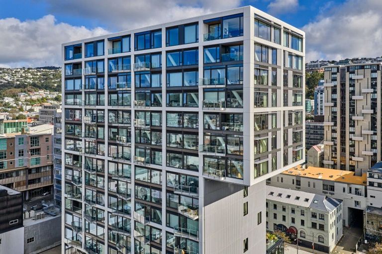Photo of property in Victoria Lane Apartments, 804/161 Victoria Street, Te Aro, Wellington, 6011