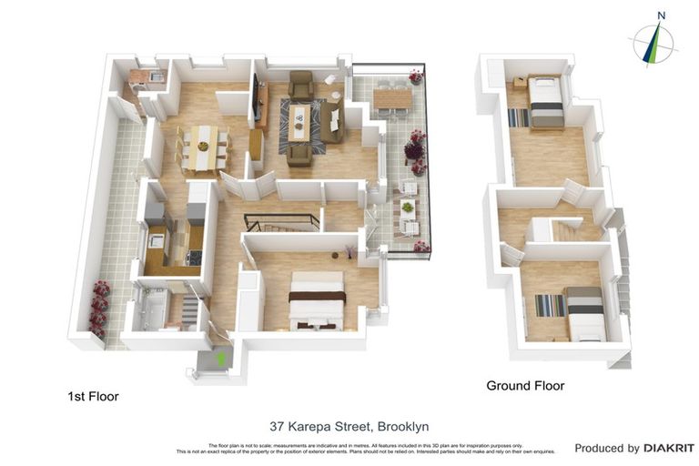 Photo of property in 37 Karepa Street, Brooklyn, Wellington, 6021